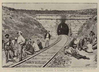 Langweilige aber nützliche Arbeit, Bewachung eines Tunnels in der Kapkolonie